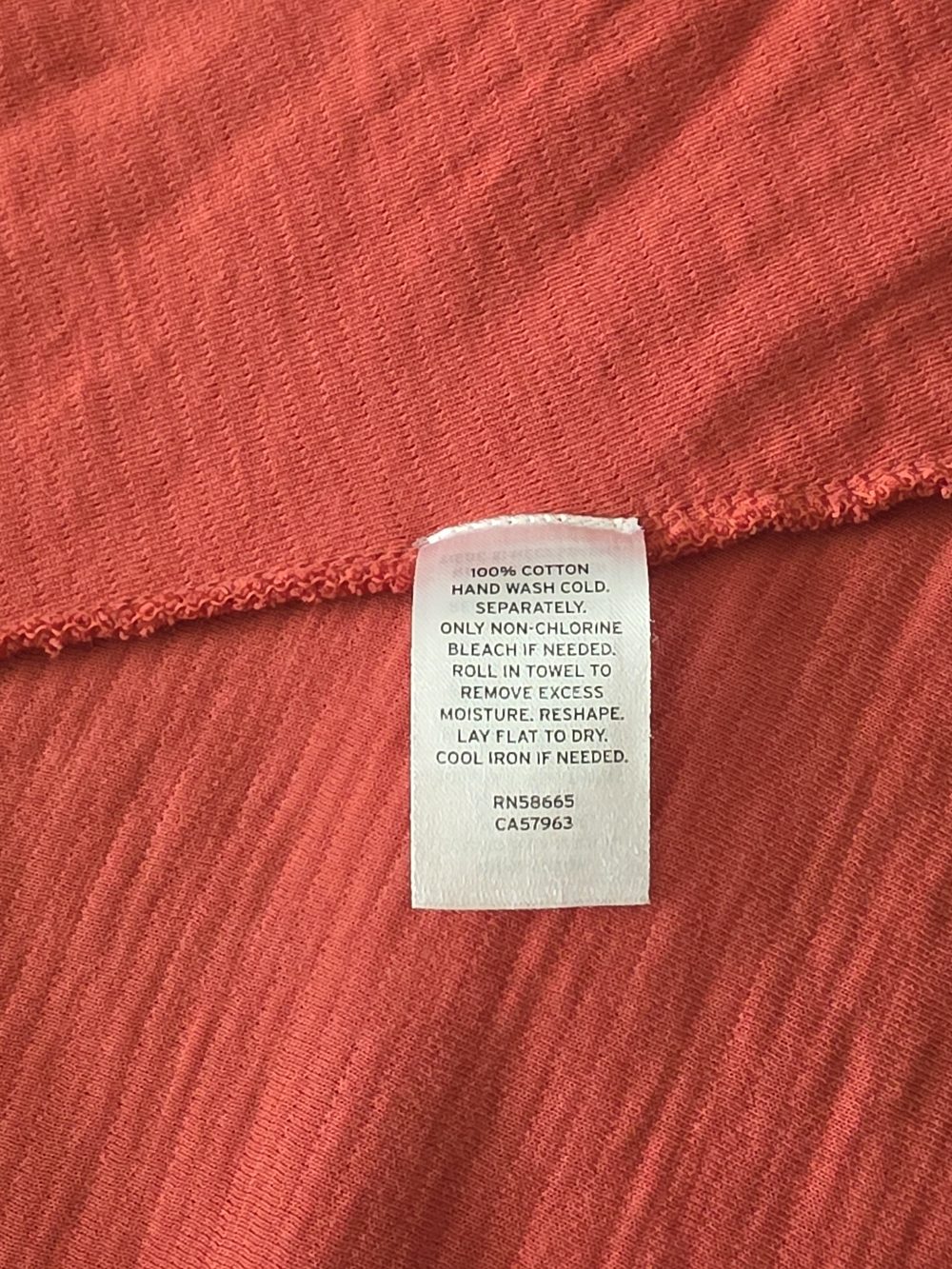 Caslon Open-Front Rust Cardigan Sweater - Picture 6 of 6